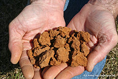 Soil material containing Sand, silt, clay