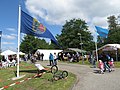 Flensburgs Stadtflagge beim Solitüdefest