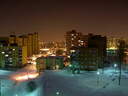 Stadsdelen Środula i Sosnowiec