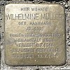 Stolperstein Windeck Gutmannseichen Quellgasse 1 Wilhelmine Müller