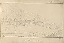 Camiña im Jahr 1822