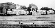 Train blindé utilisé pendant la révolution constitutionnaliste de 1932 au Brésil.