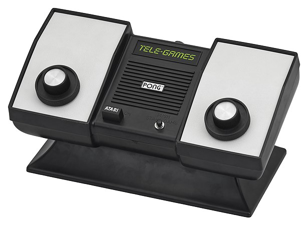 Sears TeleGames Pong, an officially licensed pong console.