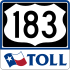 Платная автомагистраль США, штат Техас, 183.svg