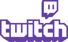 The logo of twitch.