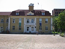 Het gemeentehuis van Oegartsjin