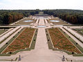 Záhrada na zámku Vaux-le-Vicomte