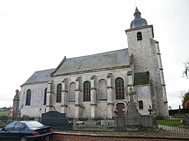 The church in Vitz-sur-Authie