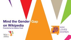 Explaining the need for Gender Gap leadership on Wikipedia, March 2021