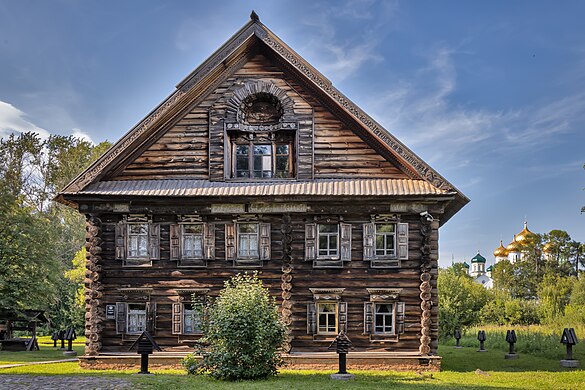 27. Дом Липатова в музее деревянного зодчества, Кострома Автор — Елена Нечипоренко