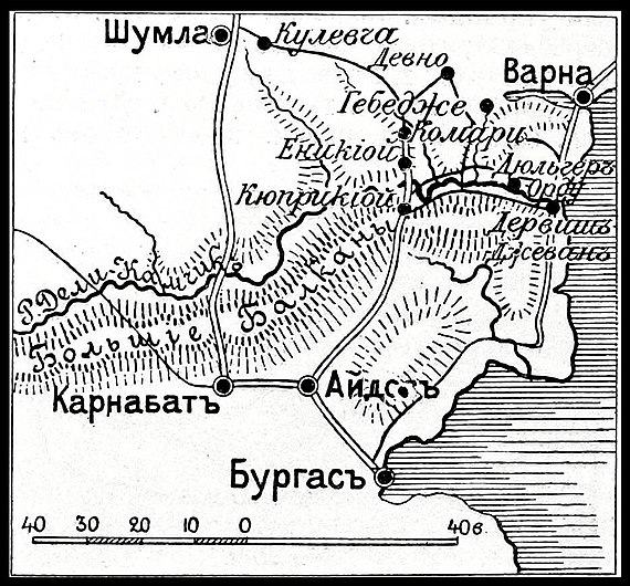 Карта № 1 к статье «Дервиш-Джеван». Военная энциклопедия Сытина (Санкт-Петербург, 1911-1915).jpg