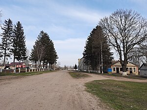 Центр села Стетківці