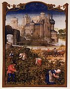 Miniature dans le Bréviaire Grimani, entre 1490 et 1510.
