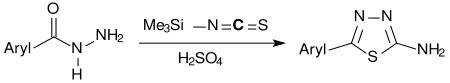 Synthese von 2-Amino-1,3,4-thiadiazole