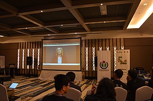 Katherine Maher's video message