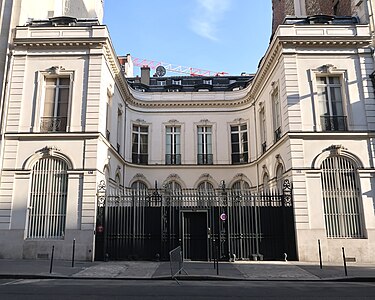 No 57 : hôtel Wildenstein.