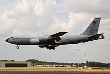 Turkish KC-135R Stratotanker nicknamed Asena. 62-3563 Boeing KC-135R Stratotanker Turkey - Air Force (43417006652).jpg