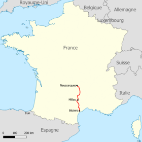 Voir la carte de la ligne.