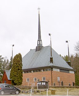 Aspeboda kyrka i april 2008