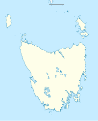 Location map/data/Australia Tasmania/doc is located in Tasmania