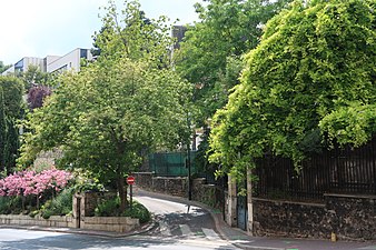 Croisement avec la rue du Fécheray.