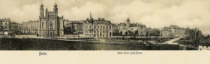 Bielsko-Biała elpusztult zsinagógája (1879-1939)