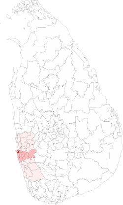 Location of Borella