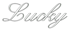 Logo del disco Lucky