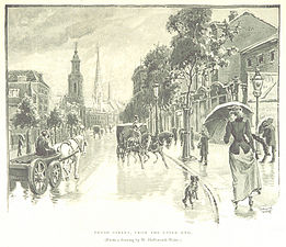 Broad Street from the western end print