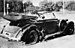 Der beim Attentat beschädigte Wagen Heydrichs