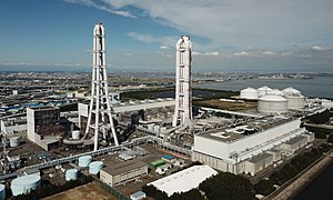 川越火力発電所の写真