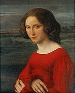 Fanny Mendelssohn Carl Joseph Begasi joonistusel (umbes 1821)