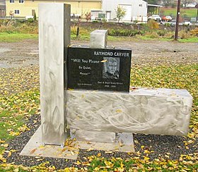 Monumento en memoria a Raymond Carver