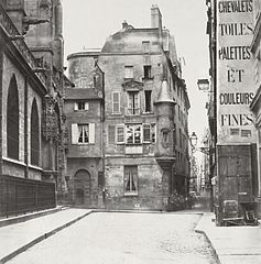 Tourelle de la rue des Prêtres-Saint-Germain-l'Auxerrois, ca. 1853–70