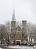 Außenansicht der Herz-Jesu Kirche