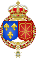 Coat of Arms of France & Navarre.svg