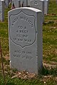 賽普拉斯山國家公墓中美西戰爭退伍軍人的墓碑