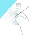 Routes van buslijn B/18 door de jaren heen; actueel tot en met 2011.