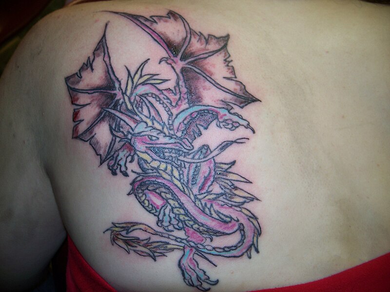 Asian Dragon Tattoo 1