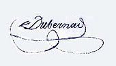 signature d'Armand Joseph Dubernad