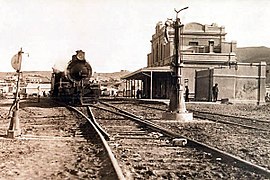 Otra vista de la estación en funcionamiento