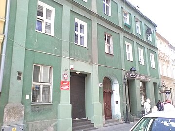 Facade on Jezuicka street