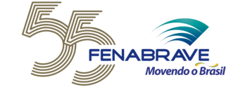 Logotipo comemorativo dos 55 anos da Fenabrave