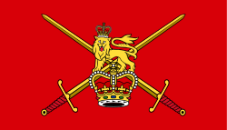 Neoficiálna vlajka Britskej armády