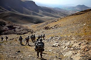 Tangi Valley in the Wardak Province