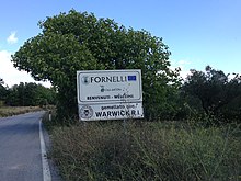 Форнелли, Италия welcome sign.jpg