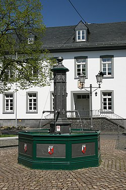 Brunnen in Herschbach, Marktplatz