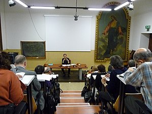 Interno della Facoltà teologca