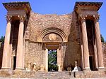 Ruined theatre and thermal baths