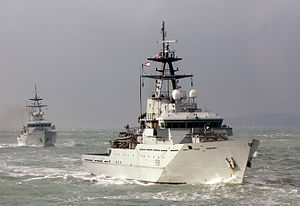 HMS Tyne Leads Other Severn Class Fishery Patrol Vessels During Exercise MOD 45152274.jpg